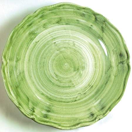 Kaleidoscope Green by Deruta (Italy)