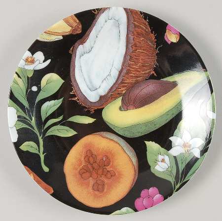 Tropical Fruits Canape Plate