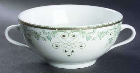 Baalbek Flat Cream Soup Bowl