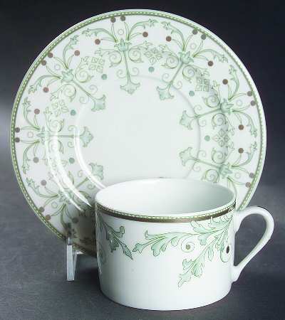 Baalbek Flat Cup & Saucer Set