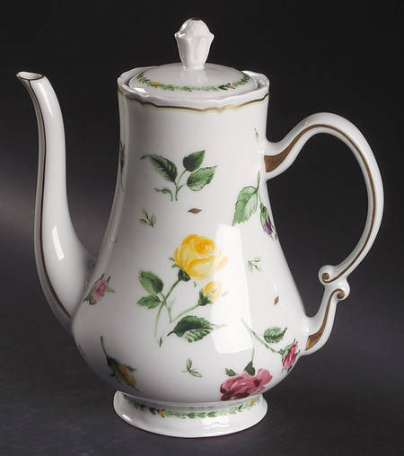 Parfum De Roses Coffee Pot & Lid