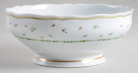 Parfum De Roses Large Salad Serving Bowl