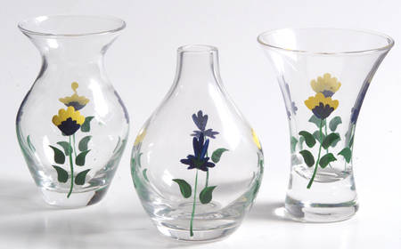San Nicolo Glassware-Mini Vases (Set/3)