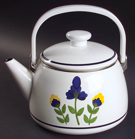 San Nicolo Metal Kettle & Lid