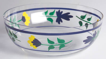 San Nicolo Glassware Individual Salad Bowl