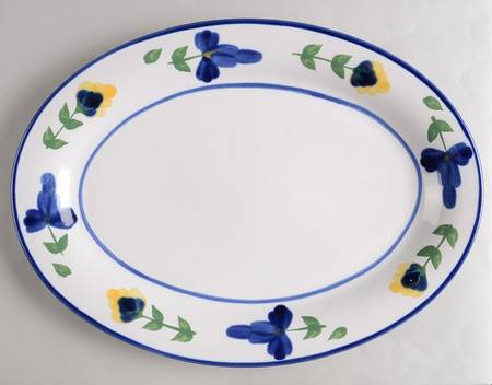 San Nicolo 15" Oval Serving Platter