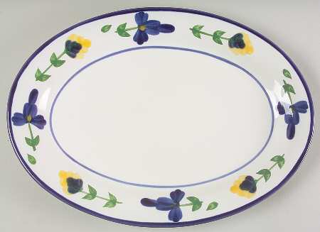 San Nicolo 15" Oval Serving Platter