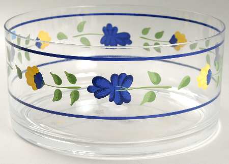 San Nicolo 10" Plastic Salad Serving Bowl