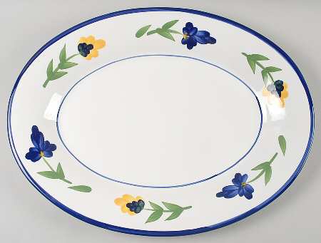 San Nicolo 18" Oval Serving Platter