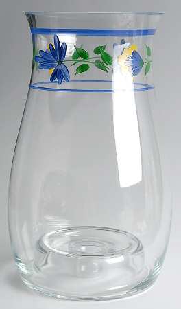 San Nicolo 1 Piece Glassware Hurricane Lamp
