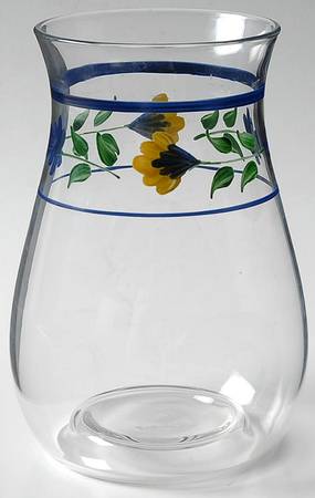 San Nicolo 1 Piece Glassware Hurricane Lamp