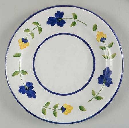 San Nicolo (Pack of 12) Paper Dinner Plates