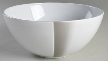 Linea Wedge (Gray Wedge) 10" Round Vegetable Bowl