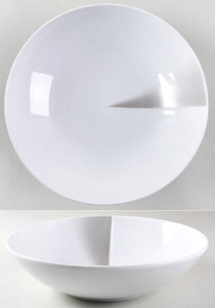 Linea Wedge (Gray Wedge) 11" Pasta Serving Bowl
