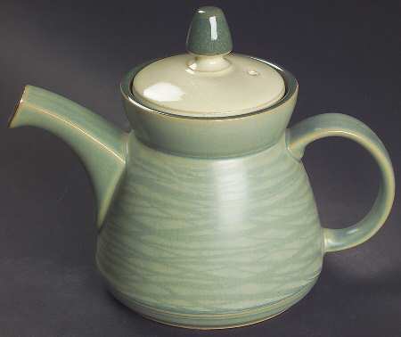 Calm (Dark Green & Matte) Small Teapot & Lid