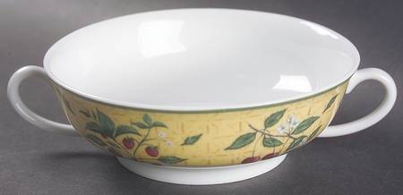 V & A Kensington Flat Cream Soup Bowl