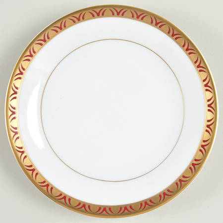 Rizieres Rouge Coupe Bread & Butter Plate