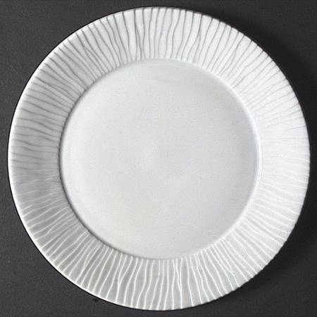 Glace White Salad Plate