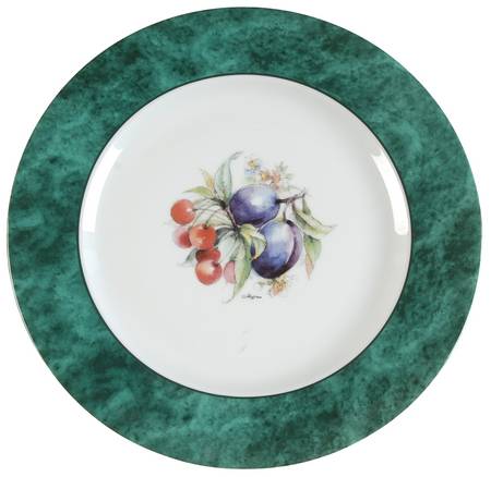 Scala Fruits Green Salad/Dessert Plate