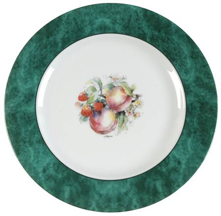 Scala Fruits Green Salad/Dessert Plate