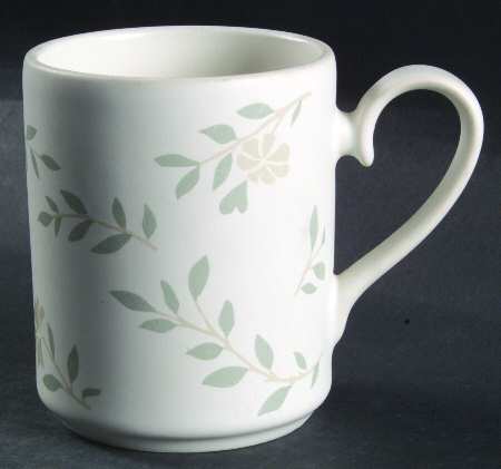 Sage Rye Flowers Mug