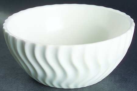 Tsunami White Coupe Soup Bowl