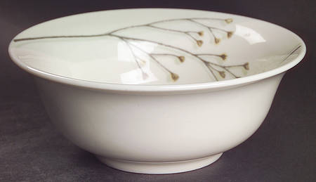 Green Flora Coupe Fruit Cereal Bowl