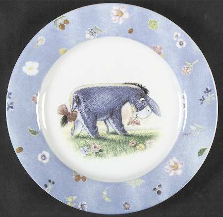 Simply Pooh Salad Plate