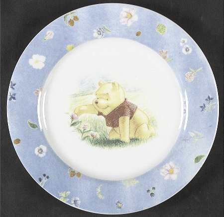 Simply Pooh Salad Plate
