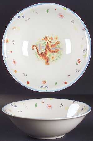 Simply Pooh 8" Round Vegetable Bowl