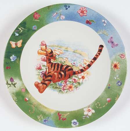 Simply Pooh Coupe Salad Plate