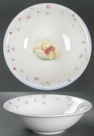 Simply Pooh 8" Round Vegetable Bowl