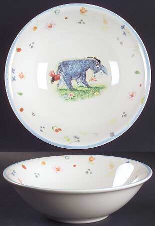 Simply Pooh 8" Round Vegetable Bowl