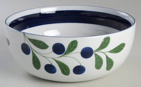 Berries 8" Round Vegetable Bowl