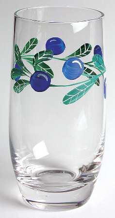 Berries Glassware Flat Tumbler