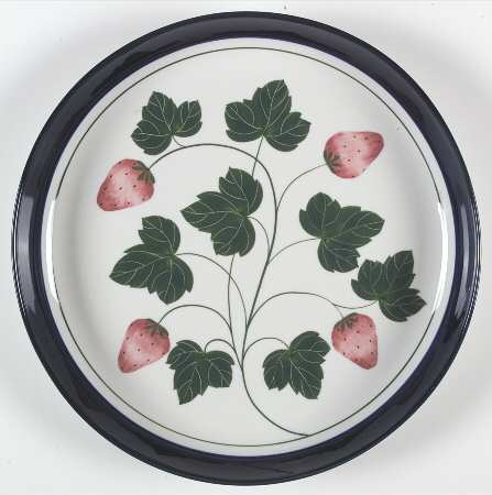 Berries 13" Deep Round Platter