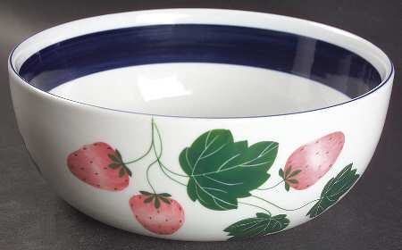Berries 8" Round Vegetable Bowl