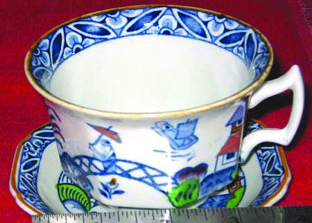 Westover Flat Cup & Saucer Set