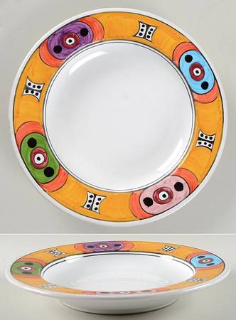Villagio Large Rim Soup Bowl