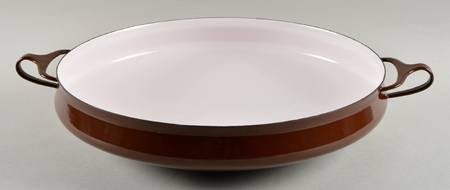 Kobenstyle Brown 13" Metal Buffet Server
