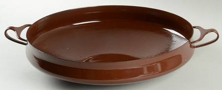 Kobenstyle Brown 13" Metal Buffet Server