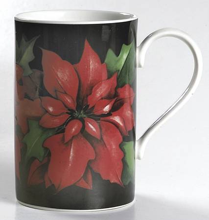 Poinsettia Mug