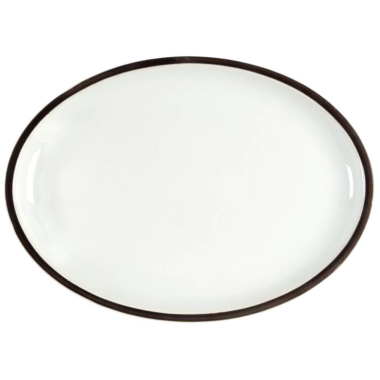 Summit (White) 11" Oval Serving Platter