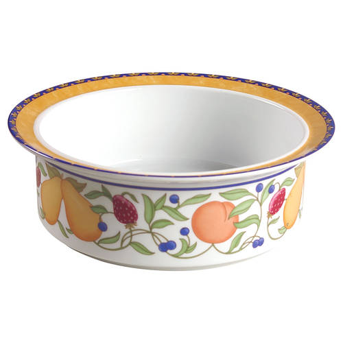 Fiance Fruits 9" Round Vegetable Bowl