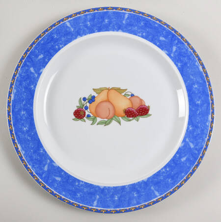 Fiance Fruits 13" Chop Plate (Round Platter)