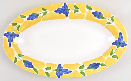 St. Tropez 18" Oval Serving Platter by Dansk