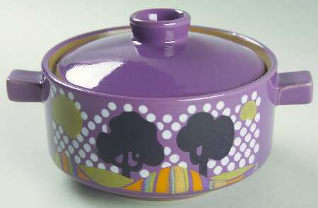 Trees Individual Casserole & Lid