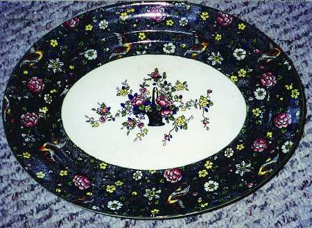 DWA1 13" Oval Serving Platter
