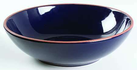 Villa Cobalt Blue 12" Large Salad Serving Bowl