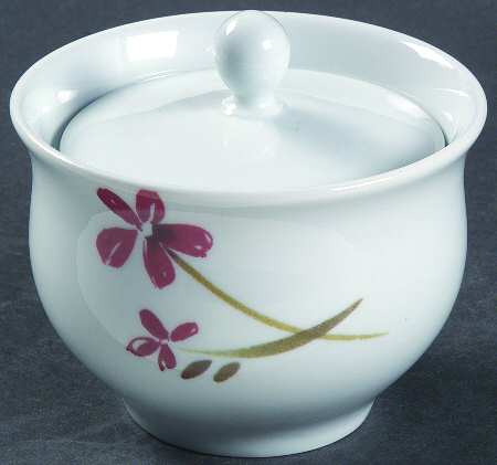 Lucy's Garden Sugar Bowl & Lid